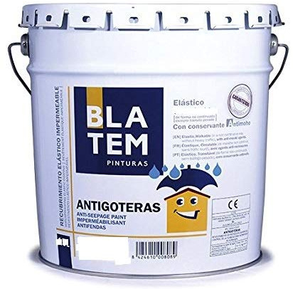 Pintura antigoteras Blatem incolora 15 lt.