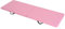 HOMCOM Tapis de gymnastique yoga pilates fitness pliable portable grand confort 180L x 60l x 5H cm revêtement synthétique rose