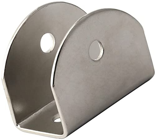 OPIOL QUALITY® U-Stützprofil 40x28x34mm aus Edelstahl A4 V4A (1 Stück) Decksbeschlag Rohrbefestigung Stützprofile Verdeckbeschlag U-Profil Halterung Hardware Stütze