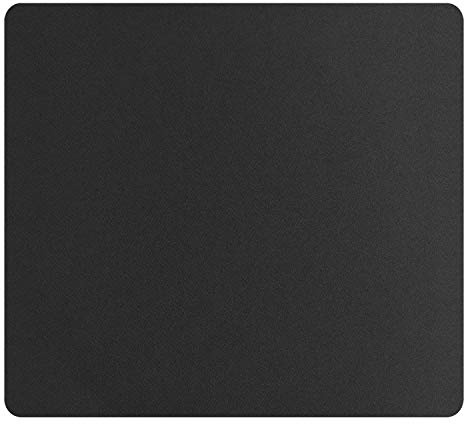 Mouse Pad 8.0×7.5×0.12 inches Premium-Textured Non-Slip Rubber Base Mouse Mat Mousepad for Office & Home, Black (1 Pack)