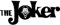 myrockshirt Schriftzug The Joker mit Clown ca 15cm Aufkleber Sticker Autoaufkleber Profi-Qualität Sticker UV-fest