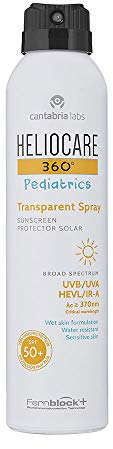 360º Pediatrics Spf50+ Transparent Spray 200 Ml