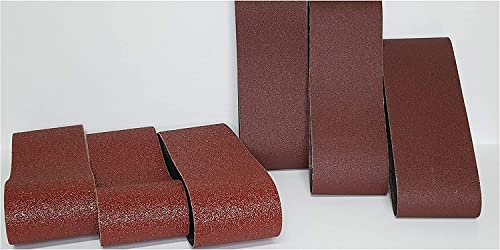 TLDSHOP® - Nastri Abrasivi 1 conf. da 3 pz - Varie misure e grana (60, 75x480 mm)
