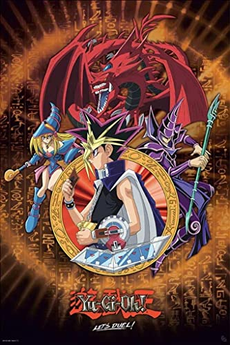 GB eye GBYDCO006 Yu-Gi-Oh! Yugi Slifer and Magician Maxi-Poster 61 x 91,5 cm
