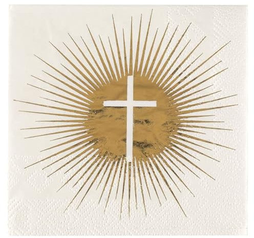 NEU Cocktail-Servietten Taufe/Kommunion/Konfirmation/Hochzeit, 20 Stück, ca. 13 x 13cm