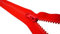 Reißverschluss Kunststoff 60 cm 3# Rot