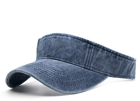 Ruyosn Unisex Visor Cap Schirmkappe Blau