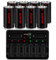 CR123A Rechargeable Batteries with Charger for Arlo, 123A / 123 Rechargeable Lithium Battery 8 Pack 750mAh 3.7V for Arlo Cameras (VMC3030/VMK3200/VMS3330/3430/3530), Flashlight
