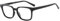 Suertree Lesebrille Blaulichtfilter Brille Stilvolle Leser Augenoptik Anti-Blau Sehhilfe für Frauen Herren Qualität Feder Scharnier Lesehilfe Schwarz 1.5X BM671