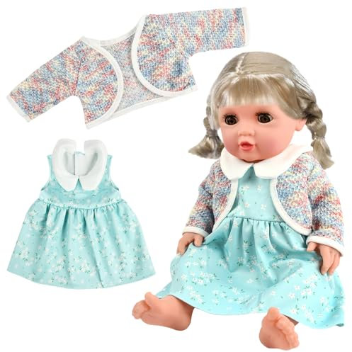 Puppenkleider 36cm-43cm Puppenkleidung Baby Puppen Kleider Puppenzubehör Puppen Kleidung Puppensachen (C)