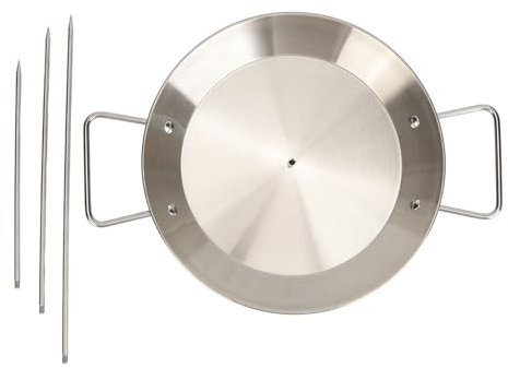 Kuuleyn Grill à brochettes vertical en acier inoxydable amovible multifonction pour réunion de famille, pour four Shawarma Kebabs, plats de barbecue (Stainless steel)
