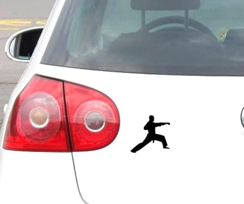 Kampfsport Aufkleber Karate Kickboxen Sport Aufkeber (RPMt1/3) (Nr 1)