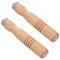 COLLBATH 2 Pièces Manche De Spatule Manche De Poêle En Acier Inoxydable Manche De Poêle Manche En Bois Pour Casseroles Poignée De Casserole Résistante À La Chaleur Poignée De Casserole De