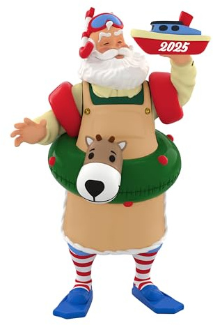 Hallmark Keepsake Christmas Ornament 2025, Toymaker Santa 2025, Santa Collectors Gifts