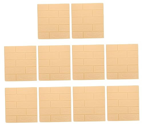 Hemobllo Xpe-material 3d-wandaufkleber Mit Ziegeleffekt Selbstklebende Wandaufkleber Feine Handwerkskunst Für Schlafzimmer Und Wohnzimmer