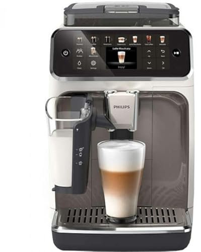 PHILIPS 5500 EP5545/70 automatic espresso machine, 1.8 l, 15 bar, White