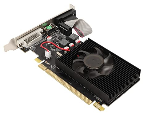 BAFOVY HD7450 2 GB DDR3-Grafikkarte, PCI Express X16, 600 MHz Speicher für Reibungsloses Gaming und Multimedia-Erlebnis in Desktop-Computern