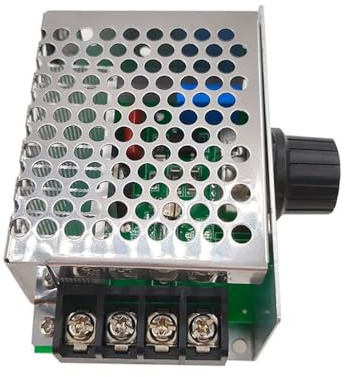 AC V Regler 220V Motor Speed ​​Controller PWM Control SCR 4000W Gleichrichter Mit Schalter