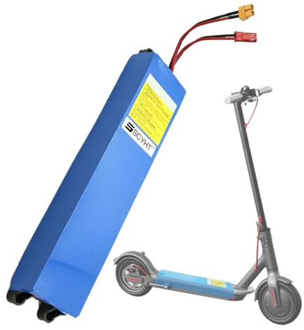 SSCYHT Ersatzakku 36V 5,2Ah 4,4Ah 6,6Ah 8,8Ah 10,4Ah Lithium-Akku 7,8Ah Scooter-Akkus mit JST- und XT30-Anschluss für 150W-400W-Motorkits,36v4.4ah