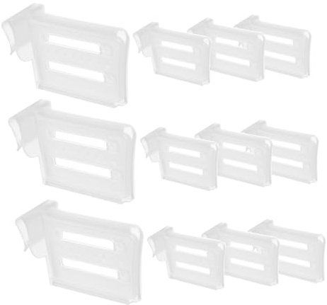Adjustable Refrigerator Sorting Partition 12Pcs Dividers for Fridge Door Compartments and Kitchen Storage Organisation