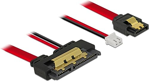Delock Kabel SATA 6 Gb/s 7 Pin Buchse + Power 2 Pin Buchse > SATA 22 Pin Buchse