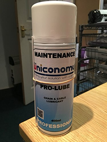 Pro Lube Chain and Cable Lubricant - Reduces friction, displaces water, non-corrosive, reduces wear and increases flexibility (1 can)