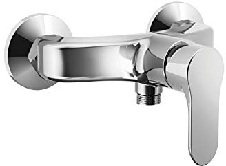 Palazzani Rubinetto Miscelatore Esterno Doccia in Ottone Cromato Italo