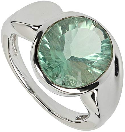 sogni d'oro Silberzeit Damen Ring aus 925 Silber mit Fluorit (50 (15.9))