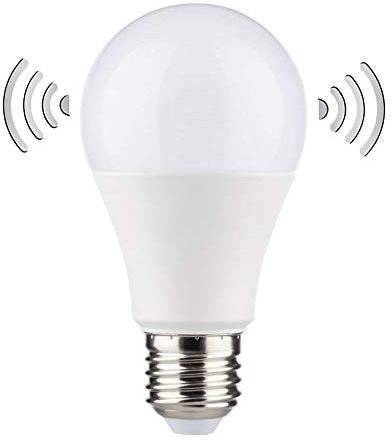 Müller-Licht Ampoule LED avec détecteur de mouvement Forme classique A60 5,8 W = 40 W E27 4 000 K Blanc froid (4 000 K, 5,8 W = 40 W)