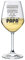 bubbleshirt Calice Vino Personalizzato con Nome e Anno Incisione Festa del papà - Il miglior papà dal - Idea Regalo - Bicchiere in Vetro Chiaro, 500ml