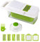 13 in 1 Vegetable Chopper, Vegetable and Onion Choppers, Mandolin Slicer and Food Dicer, Multifunctional Cutter for Veggie Salad, Fruit Salad, Household Kitchen Cutter Manual, Quick Cut for Onion