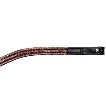 Stirnband Button Claret, PII, schwarz, bordeaux Steine