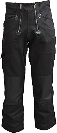 TMG | Zunfthose für Herren ohne Schlag, Dachdeckerhose mit Kniepolstern & viel Stauraum, 100% Baumwolle, 400gr | Gr. 62