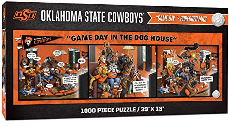 YouTheFan NCAA Oklahoma State Cowboys Game Day in The Dog House – 1000 Teile Puzzle