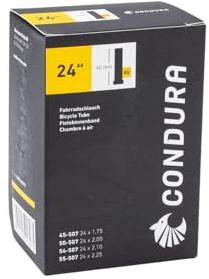 Condura Schlauch 24x1,9-2,0Zoll 50-507mm 24, Schraderventil (AV) 40mm