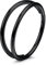 VFUN 20G 10MM Nasenring Piercing 316L Edelstahl Nasenpiercing Segmentring Septum Piercing Nasen Damen Conch Piercing Ring Helix Knropel Ohrring Hinged Clicker Nose Ring Schwarz