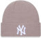 New Era Damen Wintermütze Beanie New York Yankees ash Brown