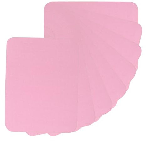 PATIKIL Parches Termoadhesivos, 8uds 5x4 Pulgadas Interior y Exterior Fuerte Pegamento Algodón Reparación Parches Kit para Ropa Pantalones Zurcido y Decoración, Rosa