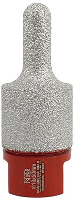 NBB Fraise diamantée avec M14 fraise conique diamantée chanfrein pour agrandir à sec les trous de chanfreinage carrelage céramique porcelaine granit marbre pour le rognage de trous (1, CN1025 10-25mm)