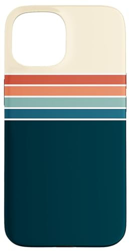 iPhone 15 70s Vintage Retro Stripes Case