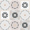 HUBDECO - Fliesenaufkleber - Küche, Badezimmer Deko - Klebefliesen - Wand Deko - Klebefolie Küche - Küchenrückwand Deko - Selbstklebende Fliesen - 9 Stk. - Blumen Beige - 10x10cm