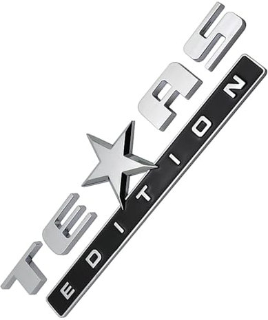 Ungtyb Texas Edition Autoaufkleber, Texas-Edition, dekorative -Aufkleber aus ABS | Texas Edition Emblem, Wappen, einzigartige und stilvolle Autoaufkleber für die Tür,