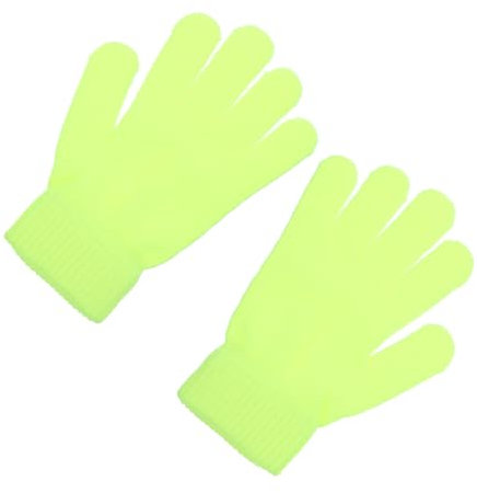 GALPADA 4paires De Randonnée Fluorescents Tricotés pour Équitation Et Activités Extérieures Unisexes