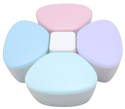 Babymilchpulverspender, 4 180-ml-Fächer, Tragbarer Säuglingsnahrungsbehälter mit Unterteilten Fächern für die Fütterung, Zur Aufbewahrung von Säuglingsnahrungssnacks, Leicht zu