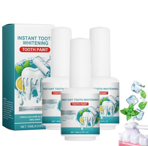 Vernice sbiancante per denti, essenza sbiancante istantanea, siero per la pulizia dei denti, per la rimozione delle macchie (3)