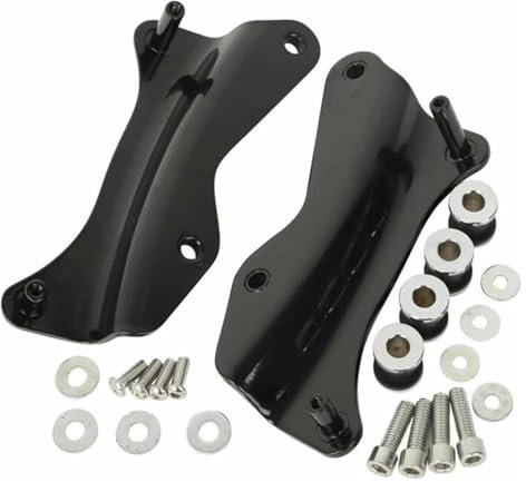 Moto Porte Bagages pour Harley pour Touring pour Road King pour Glide 2009-2022 Kit Fixation 4 Points Porte Bagages Arrière Moto(2014-2022 1)