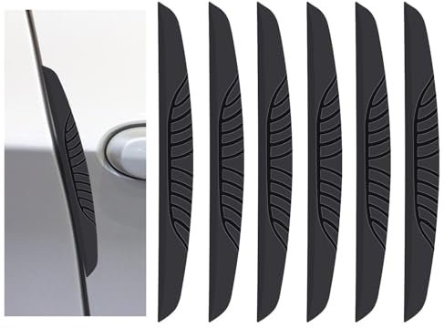 CUBRXEBAT Protection Portière Voiture pour Peugeot 207 CC 308CC 2009-2023 2024 2025 2026, 6 Pièces Bande Anti-Choc Caoutchouc Protection Pare-Chocs Adhésif Accessoire