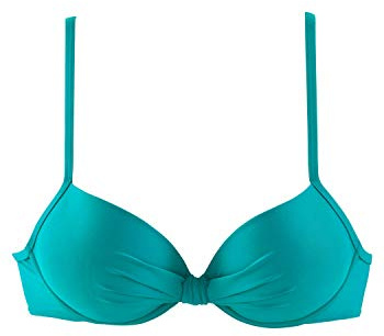 s.Oliver Damen Bügel-Bikini-Top leicht wattierte Cups, verstellbare Träger, softe Microfaser-Qualität für optimalen Komfort