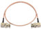 Superbat SDI Kabel 50cm 3G/HD BNC 75ohm RG179 Männlich zu Männlich Koaxial für Kamera/Konverter Videogeräte - Unterstützt 3G-SDI/HD-SDI/4K/8K (Beide Rechter Winkel, 1 Stück)