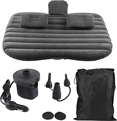 Ejoyous SUV Luftmatratze, Auto Luftmatratze with Luftpumpe Dickere Auto Matratze aufblasbares Bett Auto Luftmatratze aufblasbare Matratze Auto Matratze für Reisen Camping Outdoor (Belastung 150 kg)